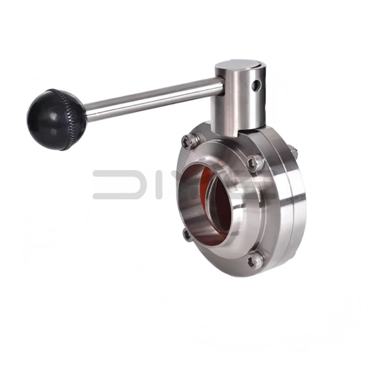 Let SMS sanitær sommerfugleventil