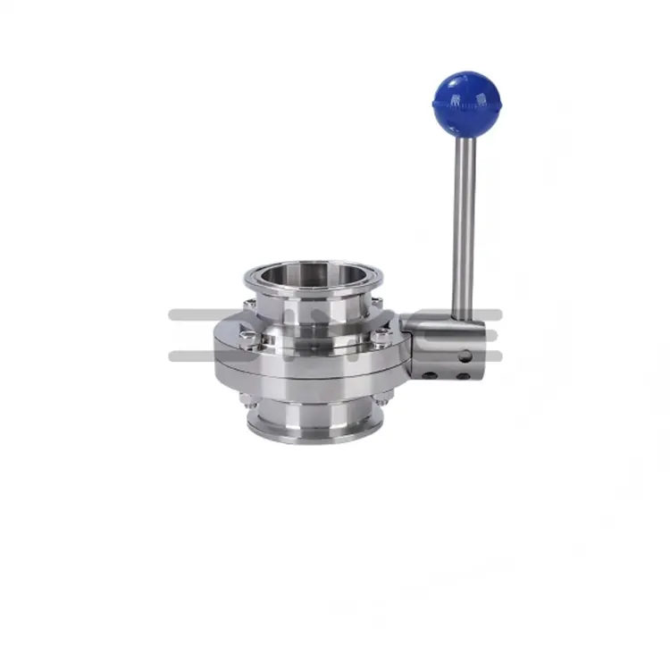 Sanitær klemme sommerfugleventil