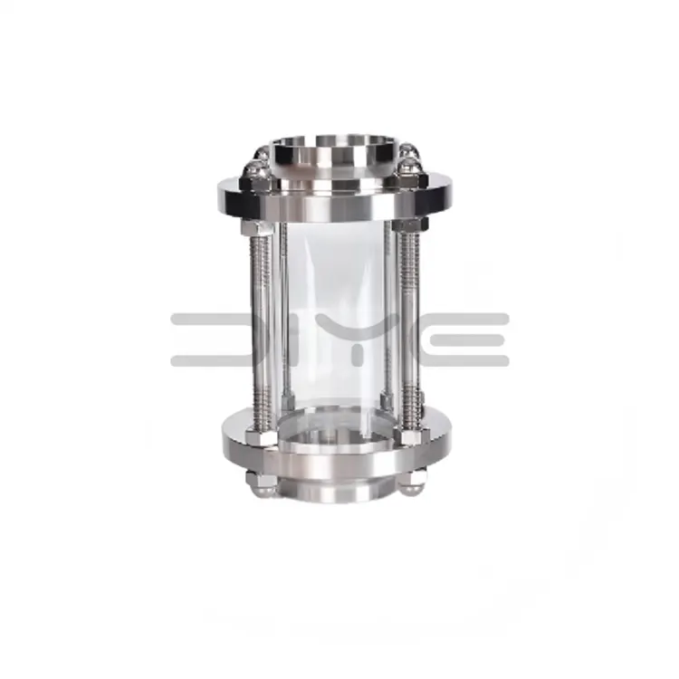 Sanitære skueglas i rustfrit stål